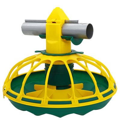 Dia 45mm سیستم تغذیه طیور فولاد گالوانیزه برای محصولات جوجه های گوشتی