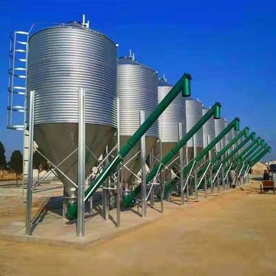 سطل های خوراک کشاورزی HX Steel سطل های نگهداری دانه های طیور