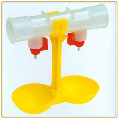 PP پلاستیکی تغذیه کننده و نوشیدنی جوجه های گوشتی 80-100 میلی لیتر بازده آب